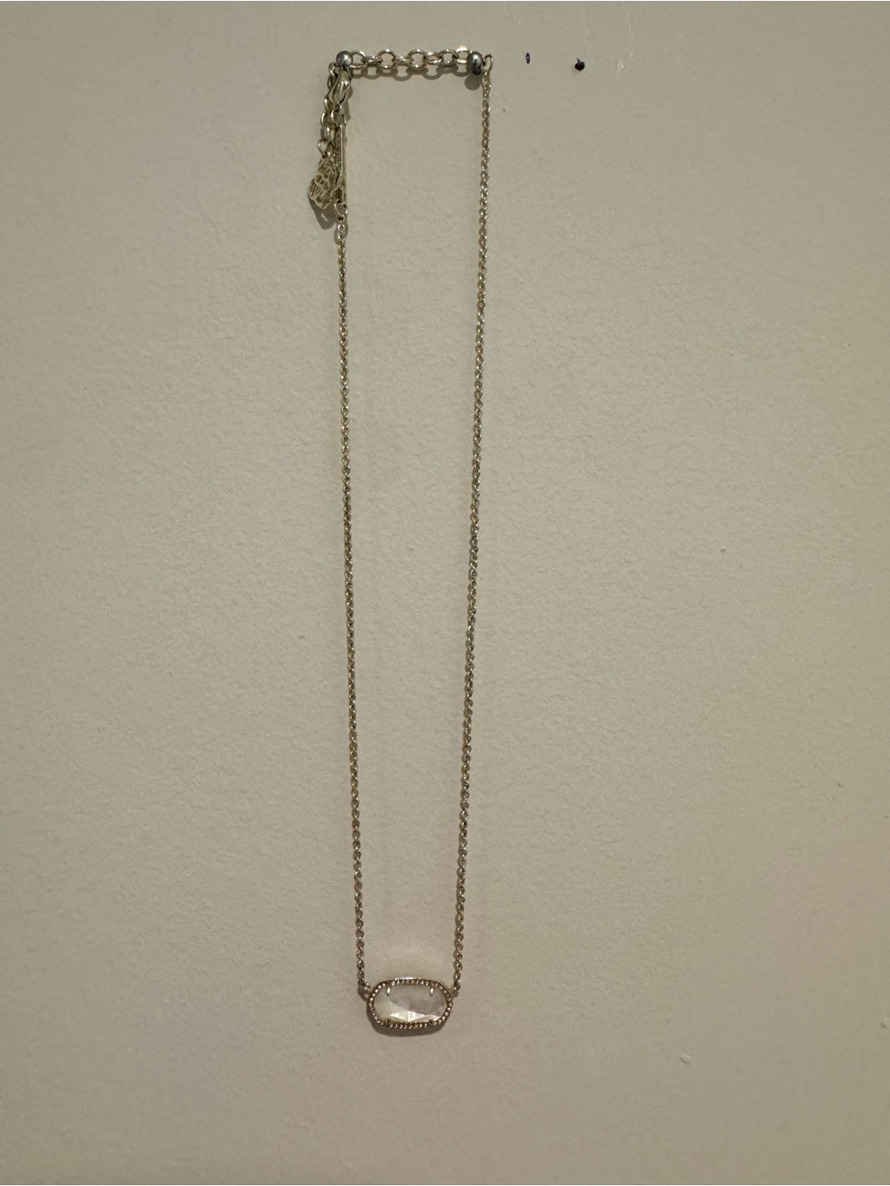 Kendra Scott- Delicate Gold-Tone Crystal Pendant Necklace - Women's Jewelry